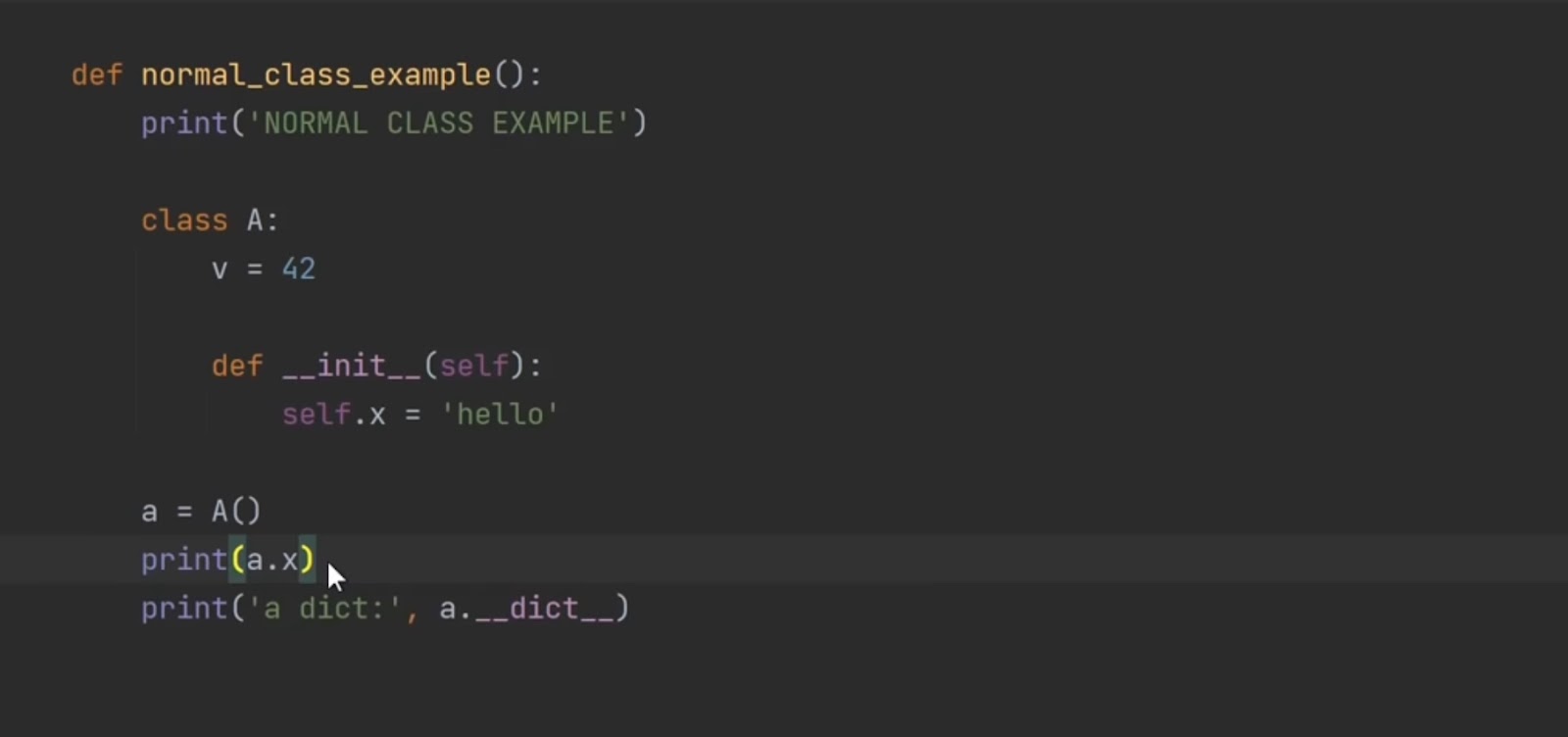 Python programming code