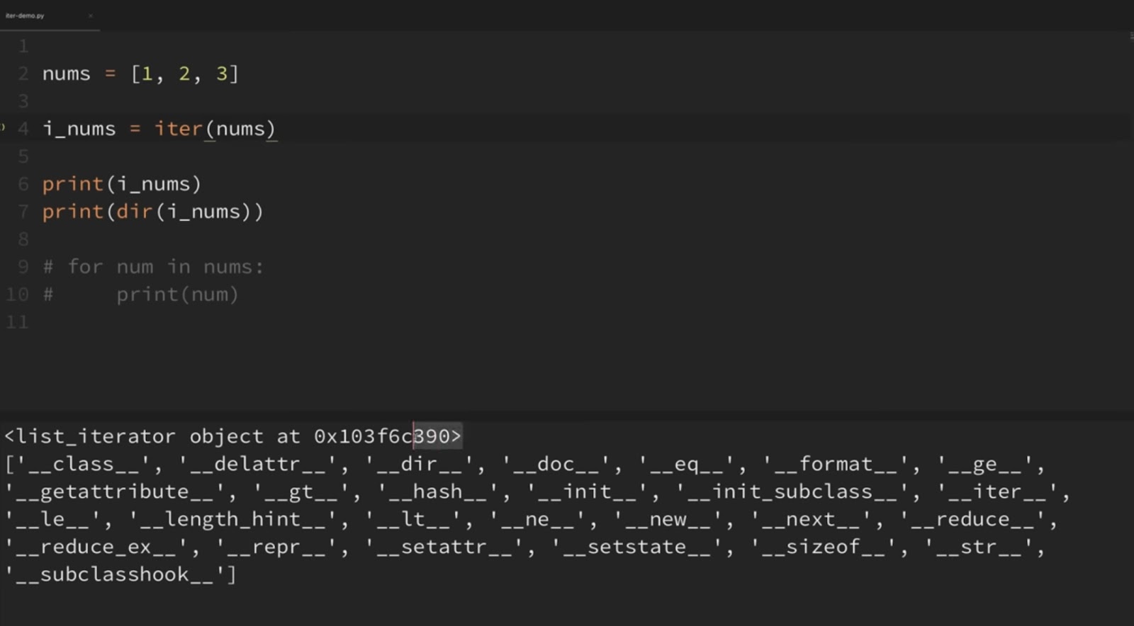 Python programming code